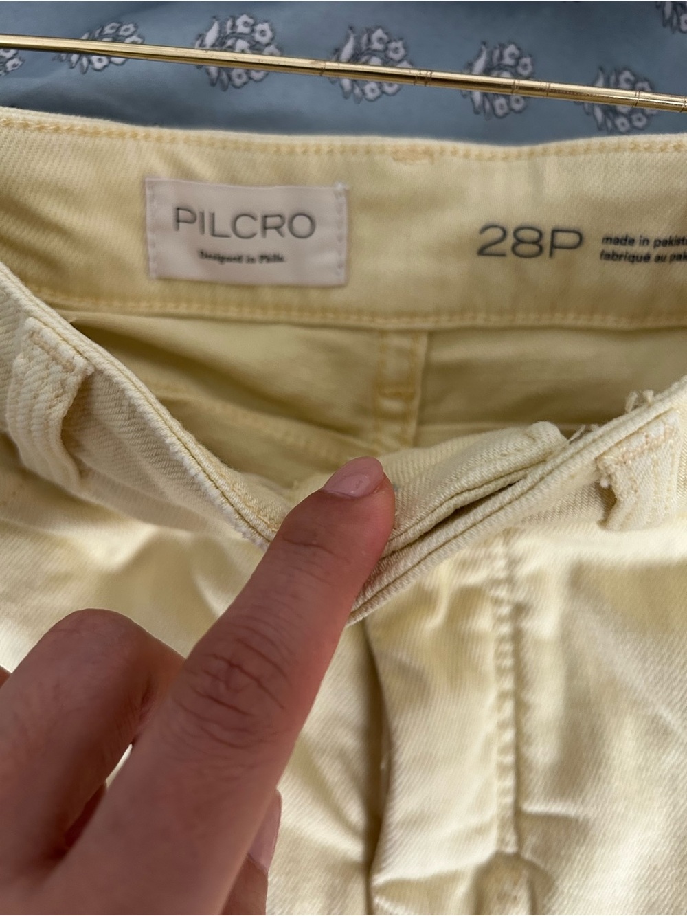 Anthropologie NEW 🍋Pilcro Kayden High-Rise Cuffed Carpenter Pants - Light Beige - Picture 6 of 14